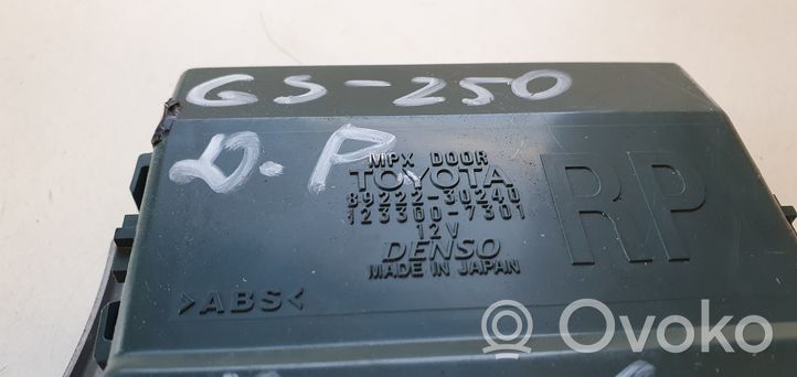 Lexus GS 250 350 300H 450H Oven ohjainlaite/moduuli 