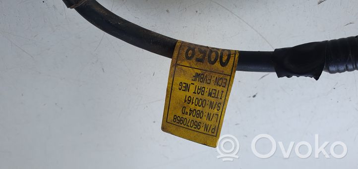 Opel Mokka Negative earth cable (battery) 