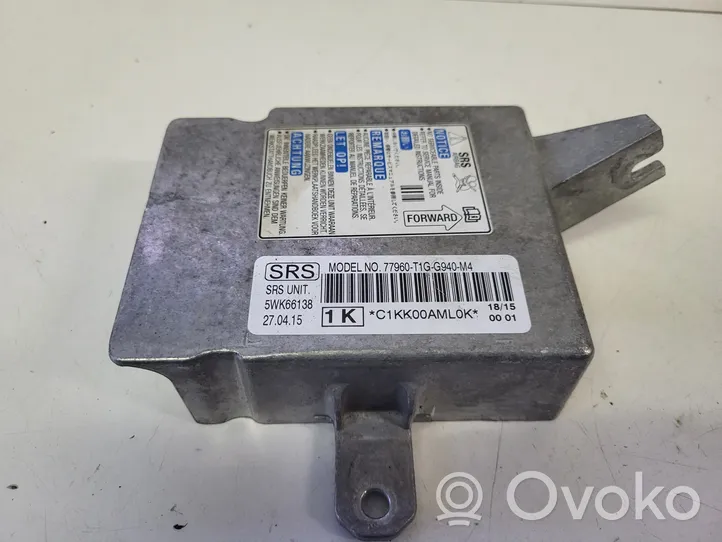 Honda CR-V Airbag control unit/module 