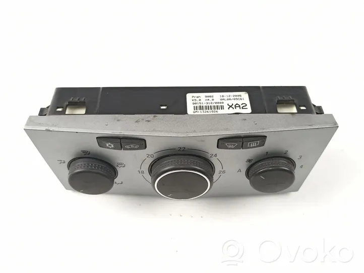 Opel Astra G Module unité de contrôle climatisation 6822128