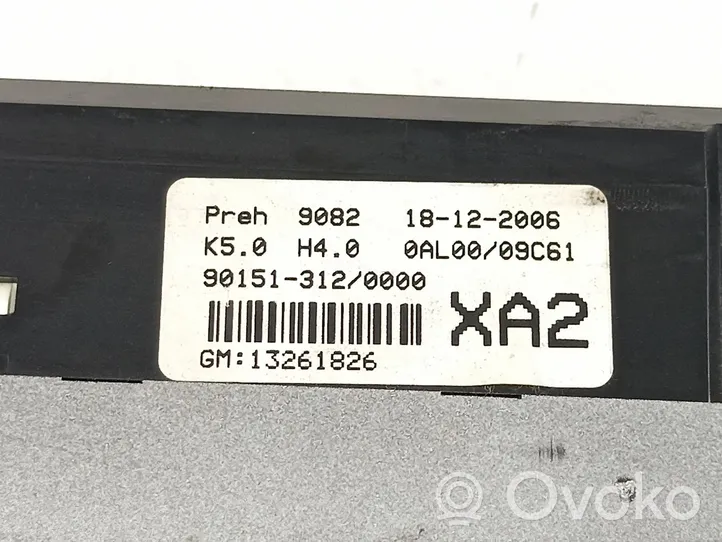 Opel Astra G Module unité de contrôle climatisation 6822128