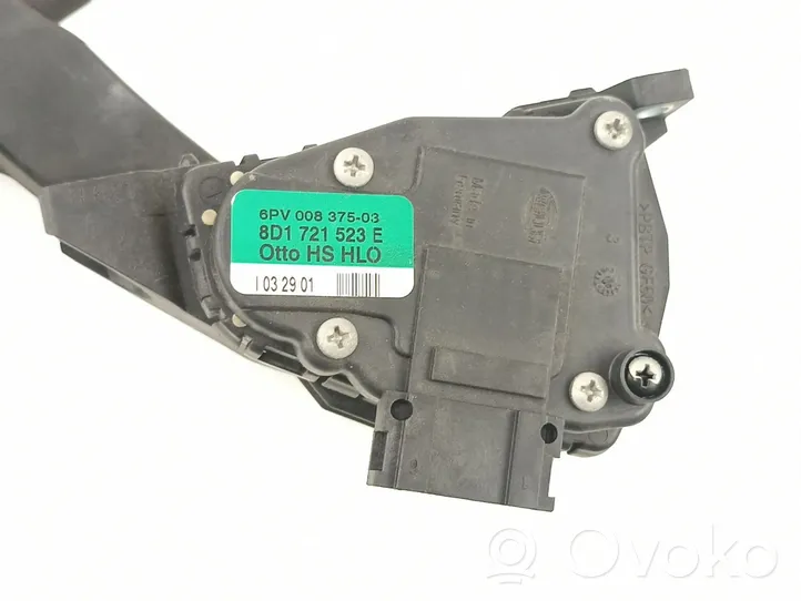 Volkswagen Passat Alltrack Beschleunigungssensor Gaspedalsensor 8D1721523E