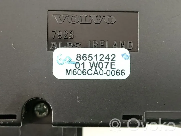 Volvo S60 Air conditioner control unit module 8651242