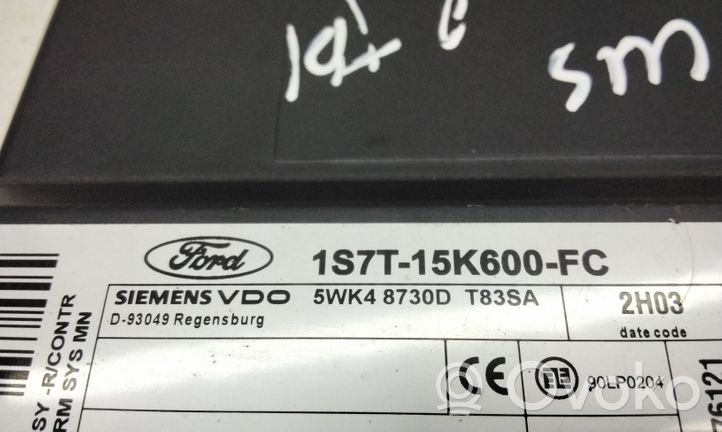 Ford Focus Moduł / Sterownik komfortu 1S7T15K600FC
