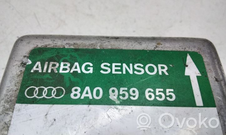 Audi 80 90 B3 Sterownik / Moduł Airbag 8A0959655