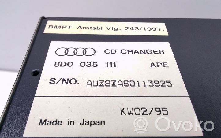 Audi A4 S4 B5 8D Cambiador de CD/DVD 8D0035111