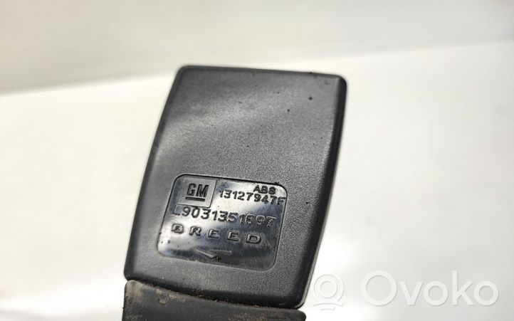 Opel Signum Klamra przedniego pasa bezpieczeństwa 13127947F