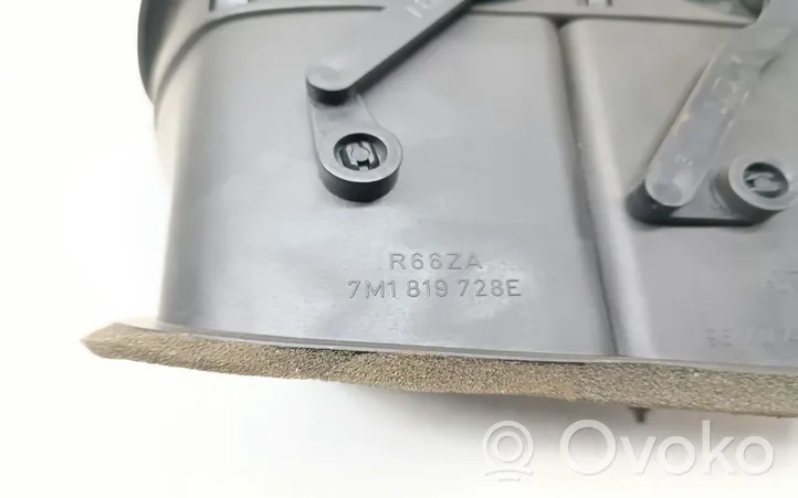 Volkswagen Sharan Dash center air vent grill 7M1819728E