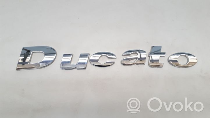 Fiat Ducato Manufacturers badge/model letters 