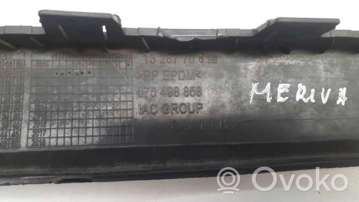 Opel Meriva B Labbro del paraurti anteriore 13267706