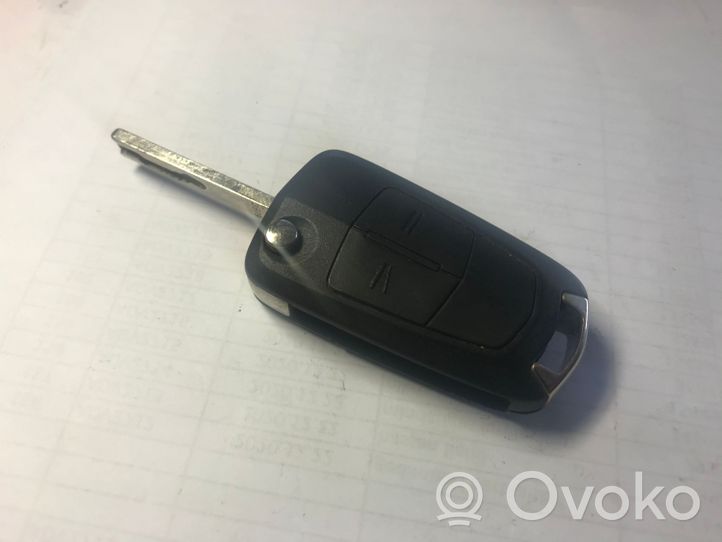 Opel Corsa D Chiave/comando di accensione 13188284