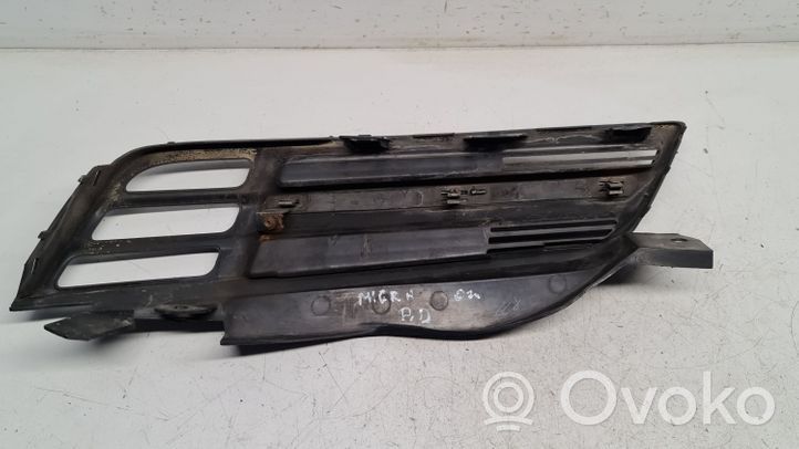 Nissan Micra Grille calandre supérieure de pare-chocs avant 62320AX600