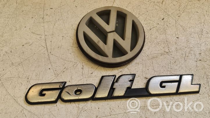 Volkswagen Golf III Logo, emblème de fabricant 1H6853687K