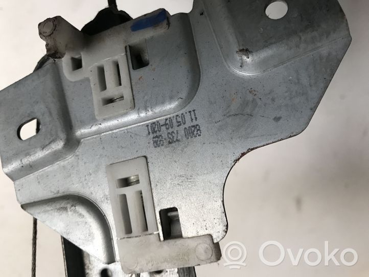 Dacia Sandero Priekšpusē elektriskā loga pacelšanas mehānisma komplekts 8200733828