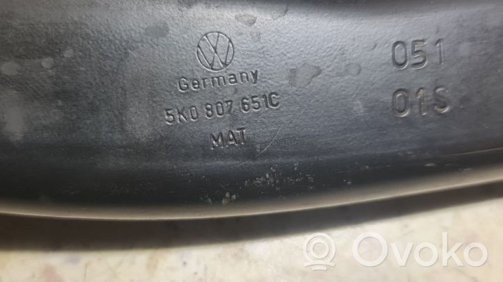 Volkswagen Golf Plus Traversa del paraurti anteriore 5K0807651C