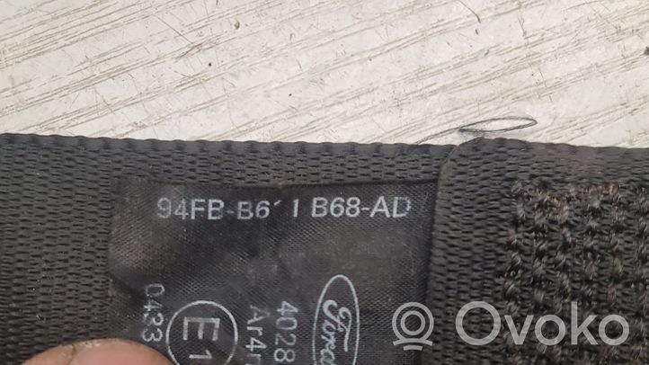 Ford Fiesta Ceinture de sécurité arrière 94FBB611B68AD