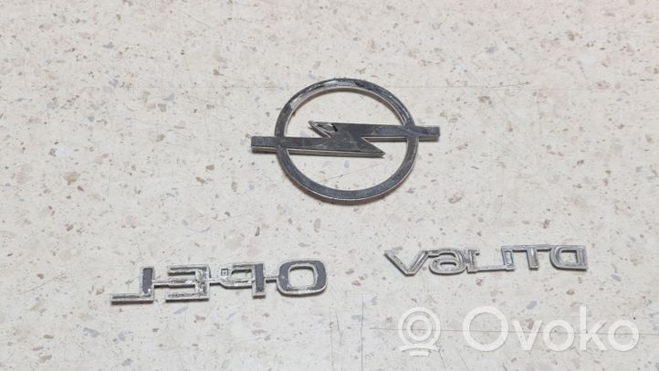 Opel Zafira A Valmistajan merkki/mallikirjaimet 