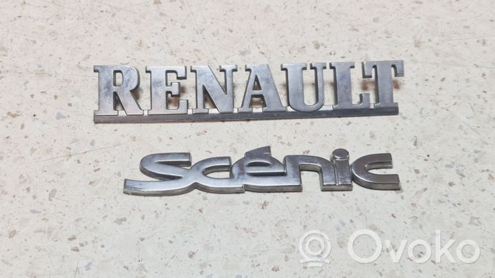 Renault Scenic I Valmistajan merkki/mallikirjaimet 