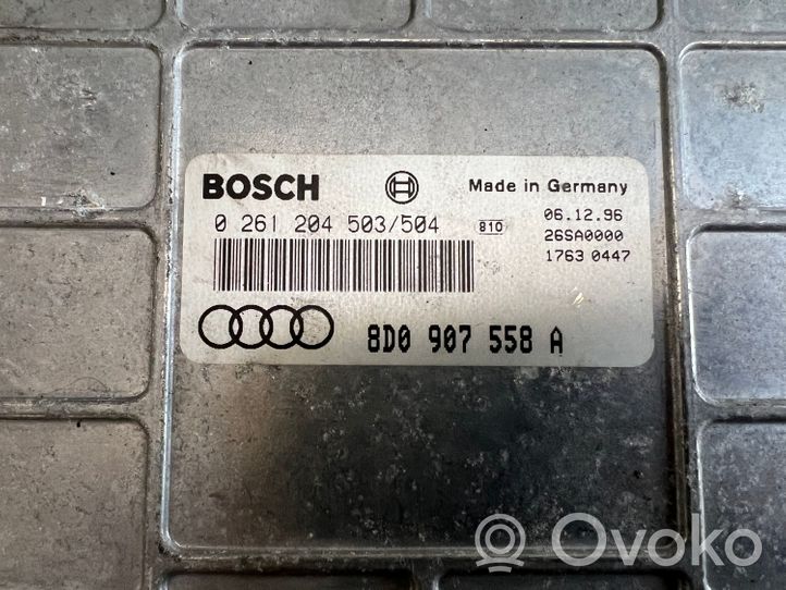 Audi A4 S4 B5 8D Centralina/modulo del motore 8D0907558A