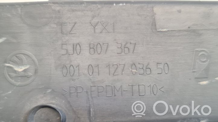 Skoda Praktik (5J8) Grille inférieure de pare-chocs avant 5J0807367