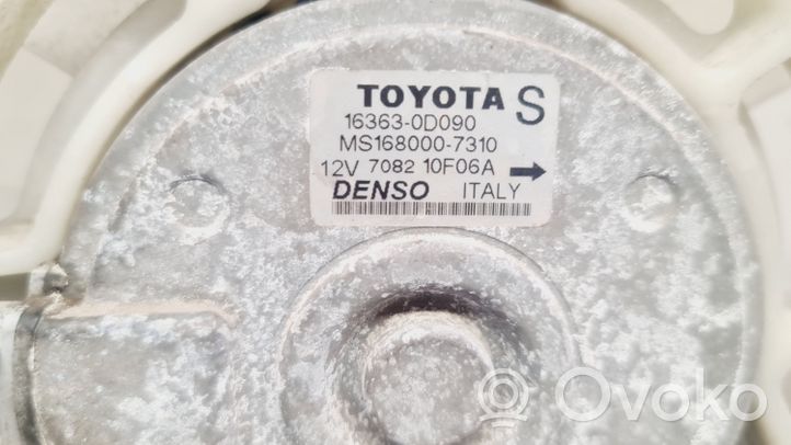 Toyota Corolla E120 E130 Elektryczny wentylator chłodnicy 163630D090