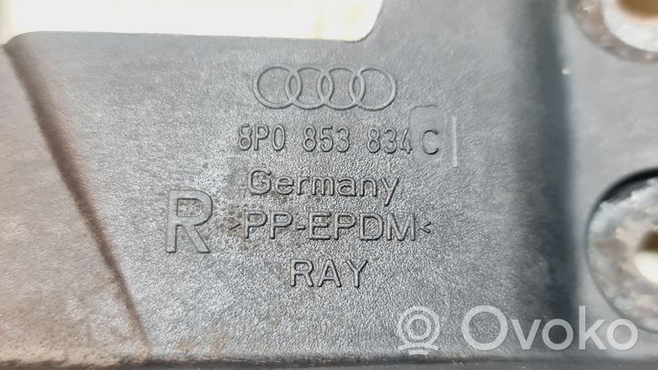Audi A3 S3 8P Takaroiskeläppä 8P0853834C