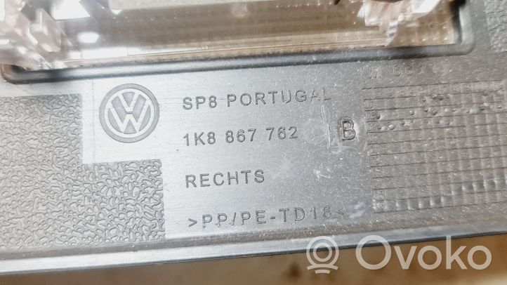 Volkswagen Scirocco Podpora mocowania półki bagażnika 1K8867762B