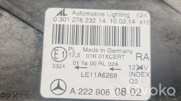 Mercedes-Benz S W222 Lampa przednia A2229060802