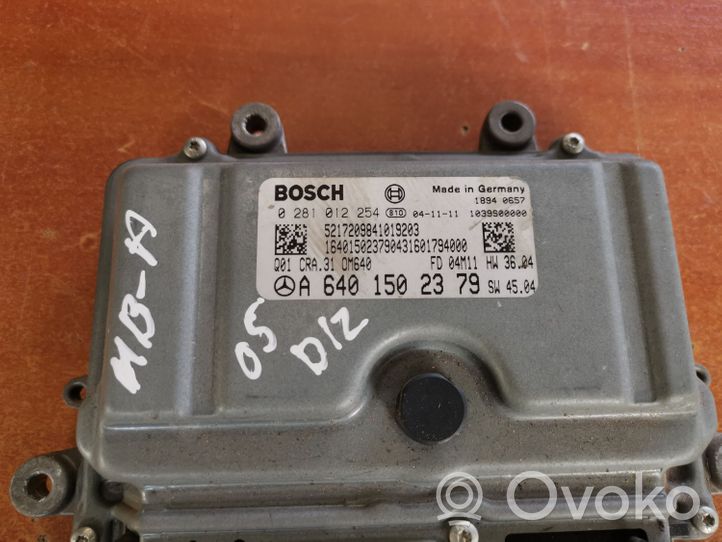 Mercedes-Benz A W169 Variklio valdymo blokas A6401502379