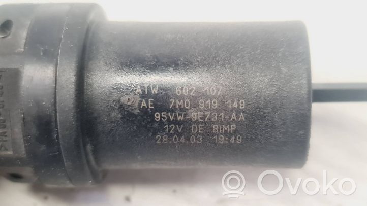 Volkswagen Sharan Speed sensor (speedometer sensor) 7M0919149