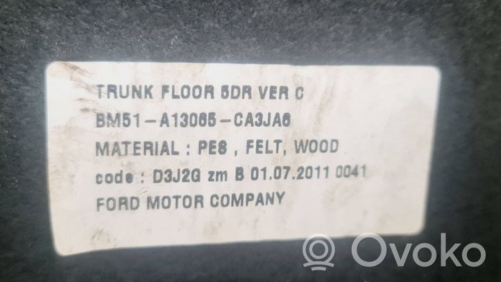 Ford Focus Trunk/boot mat liner BM51A13065CA