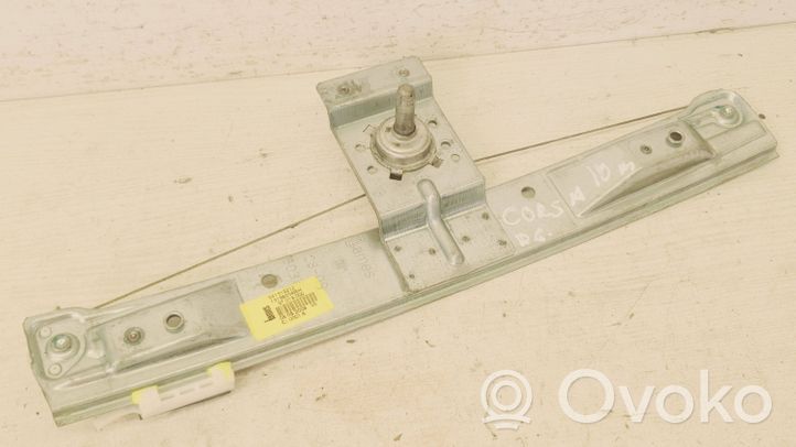 Opel Corsa D Rear door manual window regulator 13188504