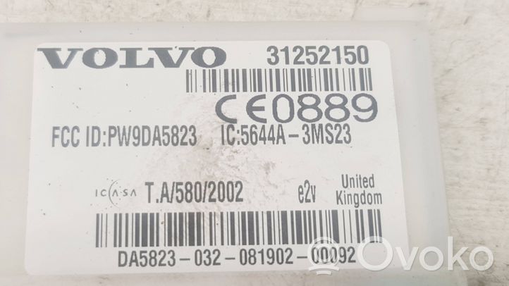 Volvo S40 Altre centraline/moduli 31252150