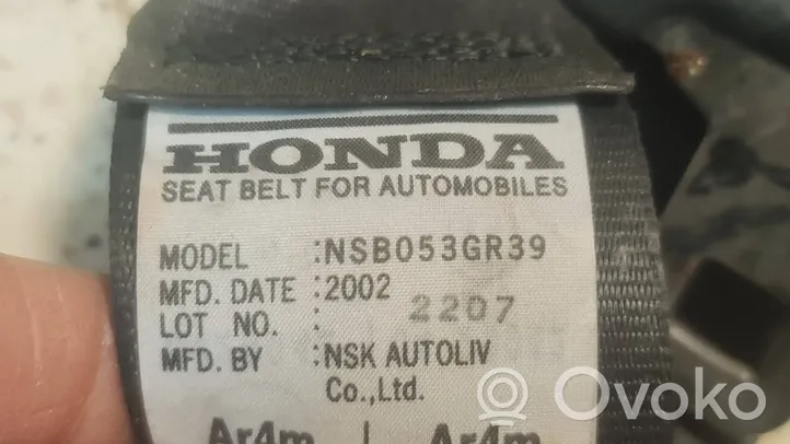 Honda HR-V Ceinture de sécurité arrière NSB053GR39