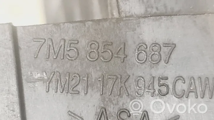 Ford Galaxy Etupuskurin alempi jäähdytinsäleikkö 7M5854687