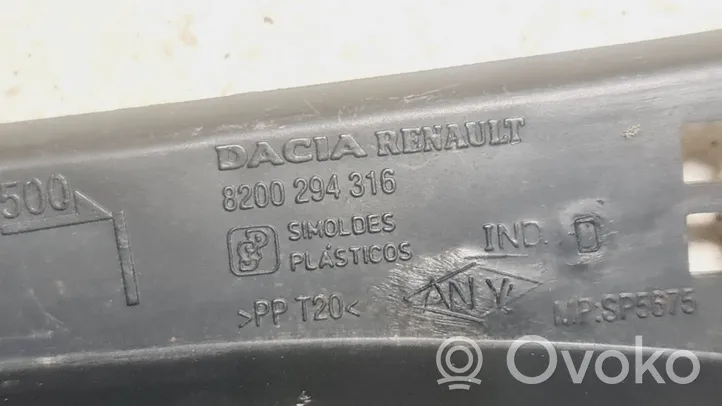 Dacia Sandero Stikla tīrītāja slotiņas 8200294316