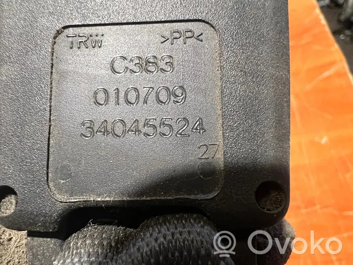 Fiat 500 Boucle de ceinture de sécurité arrière C383