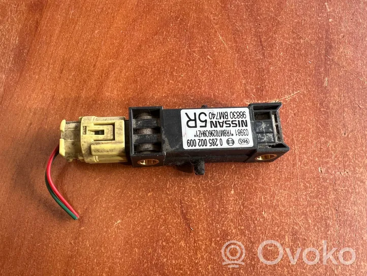 Nissan Almera N16 Airbagsensor Crashsensor Drucksensor 98830BM740