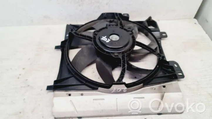 Peugeot 207 Ventilatore di raffreddamento elettrico del radiatore 9682902080