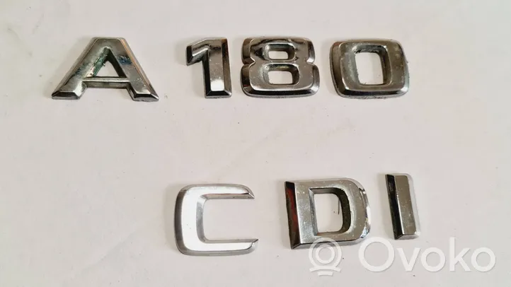 Mercedes-Benz A W169 Emblemat / Znaczek tylny / Litery modelu 