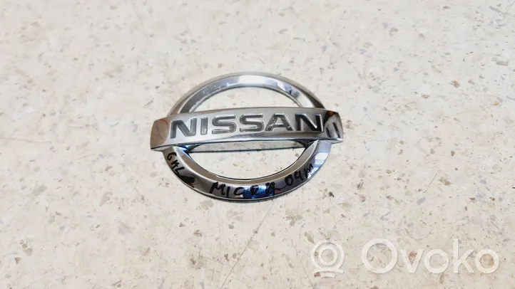 Nissan Micra Ražotāja plāksnīte / modeļa burti 90890AX600