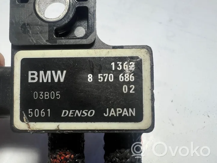 BMW 3 F30 F35 F31 Capteur de pression des gaz d'échappement 8570686