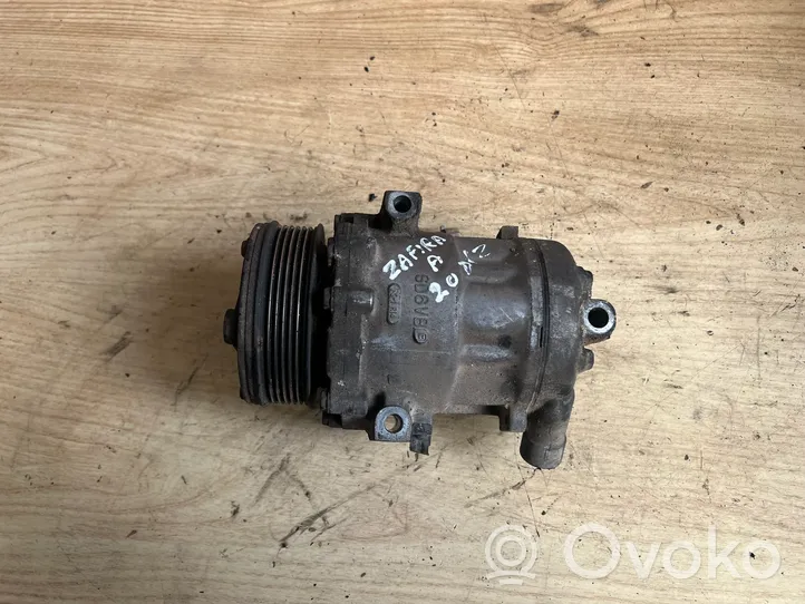 Opel Zafira A Ilmastointilaitteen kompressorin pumppu (A/C) 90559843