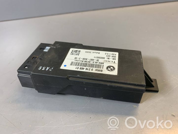 BMW 7 F01 F02 F03 F04 Seat heating relay 9216468