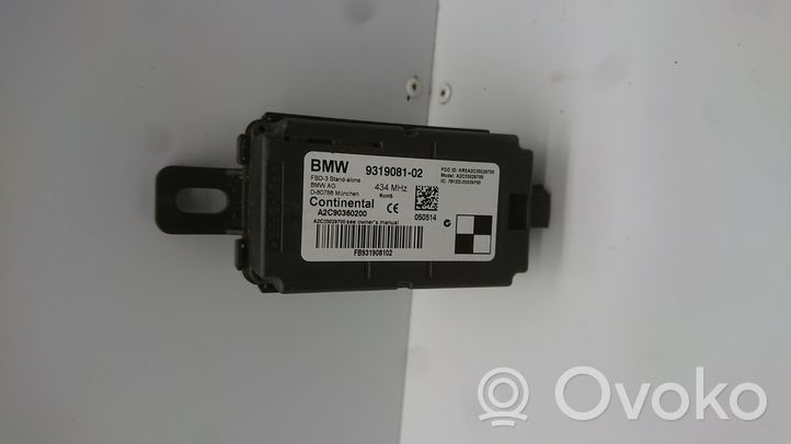 BMW 3 F30 F35 F31 Muut laitteet 9319081