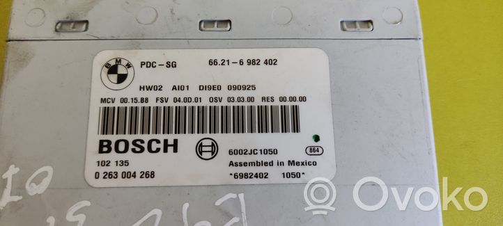 BMW 3 E92 E93 Pysäköintitutkan (PCD) ohjainlaite/moduuli 6982402