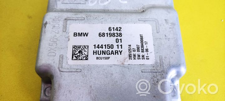 BMW 3 F30 F35 F31 Module de contrôle de batterie 6819838