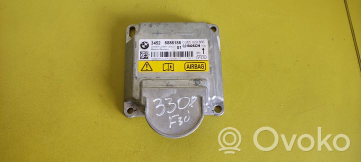 BMW 3 F30 F35 F31 Module de contrôle airbag 6886186