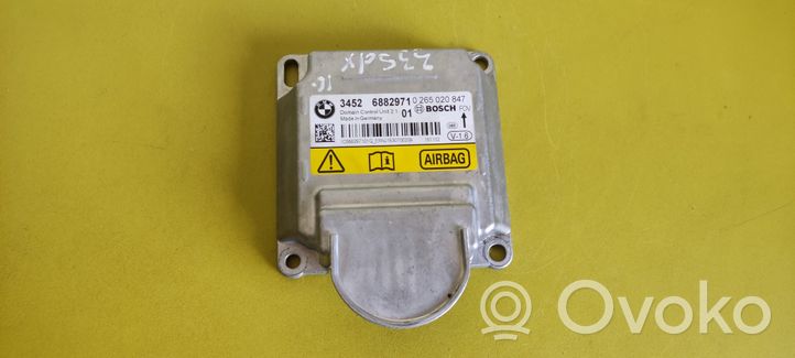 BMW 3 F30 F35 F31 Oro pagalvių valdymo blokas 6887752