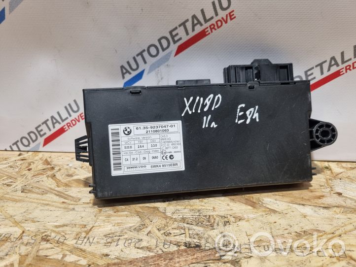 BMW X1 E84 CAS valdymo blokas/ modulis 9237047